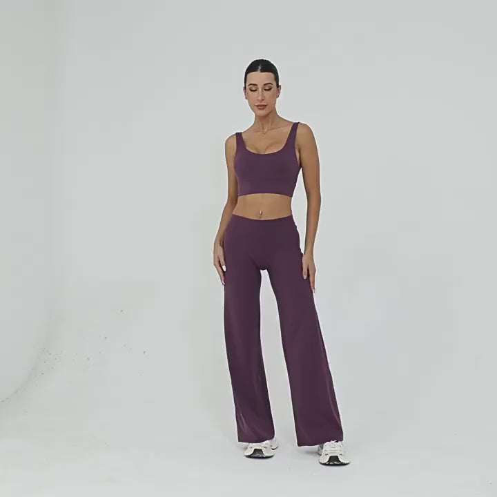 Ensemble de yoga respirants 2 pièces femme