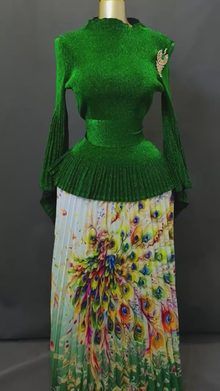 Ensemble deux pièces pour femme grande taille