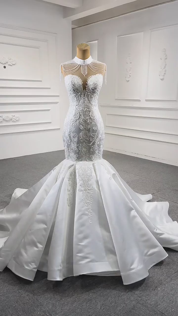 Robe de mariée sirène
