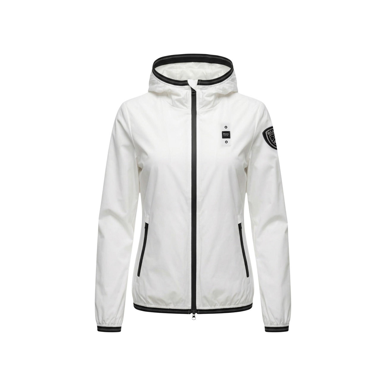 Blauer Femme Jaquettes