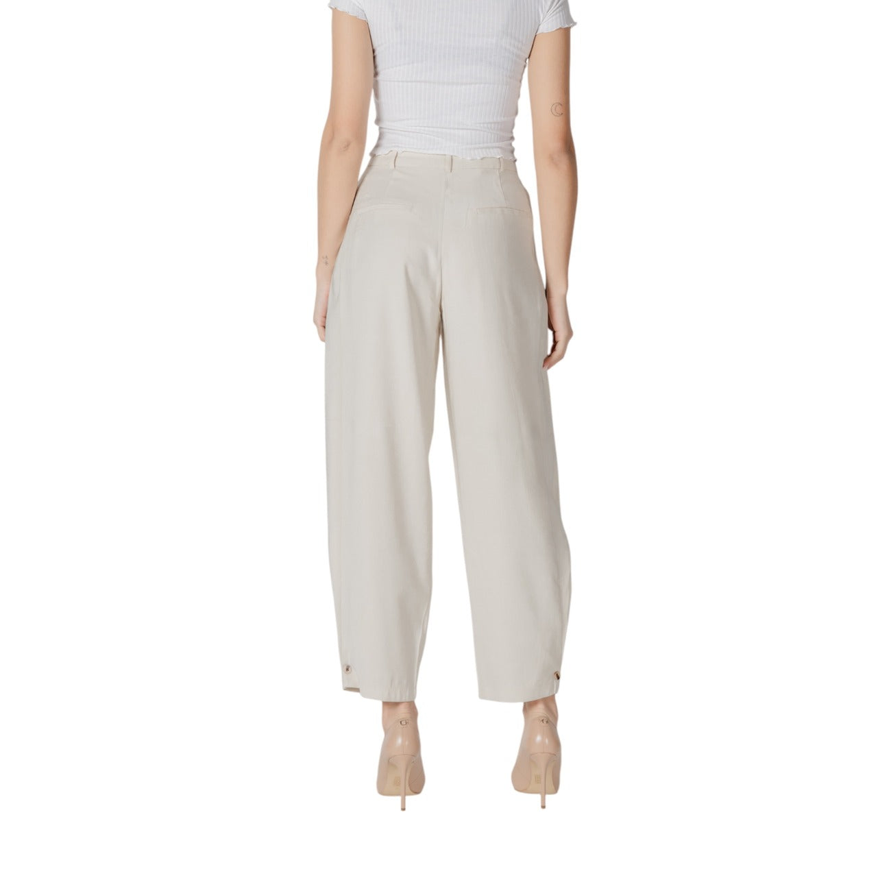 Vila Clothes Femme Pantalons