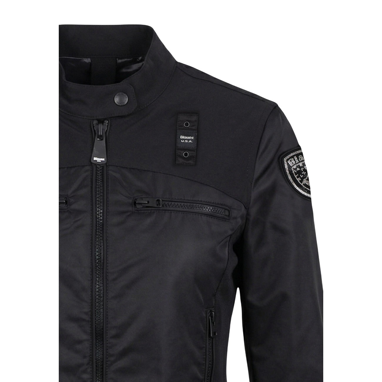 Blauer Femme Jaquettes