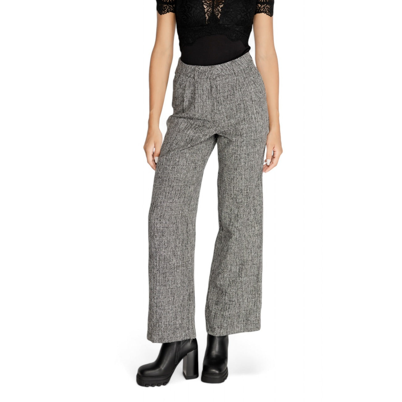 Vila Clothes Femme Pantalons