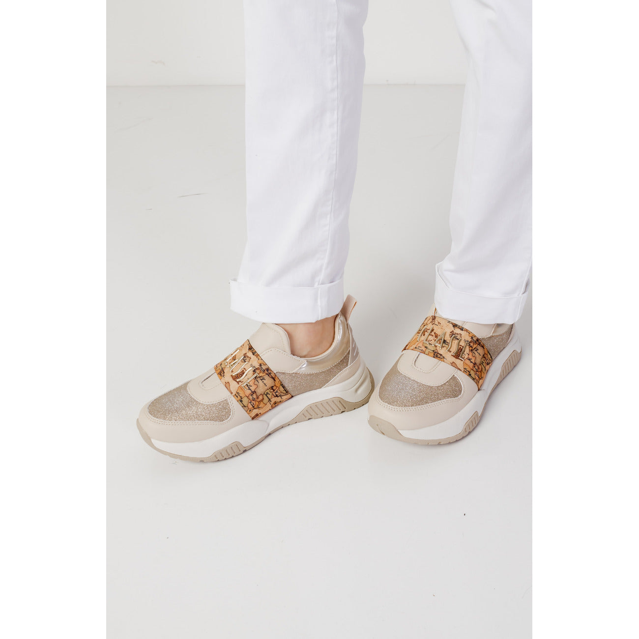 Blauer Femme Pantalons
